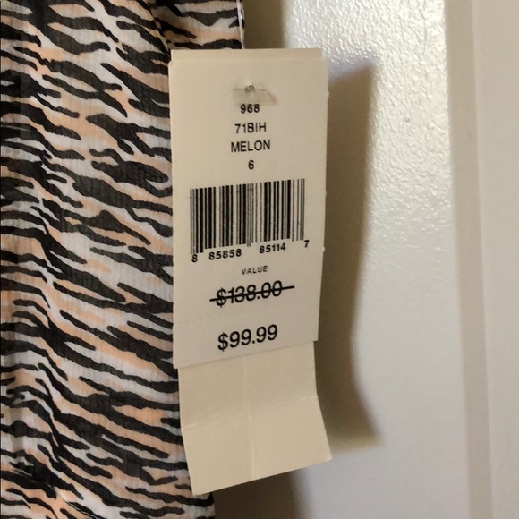 French connection white Sahara wave crepe - Picture 3 of 3